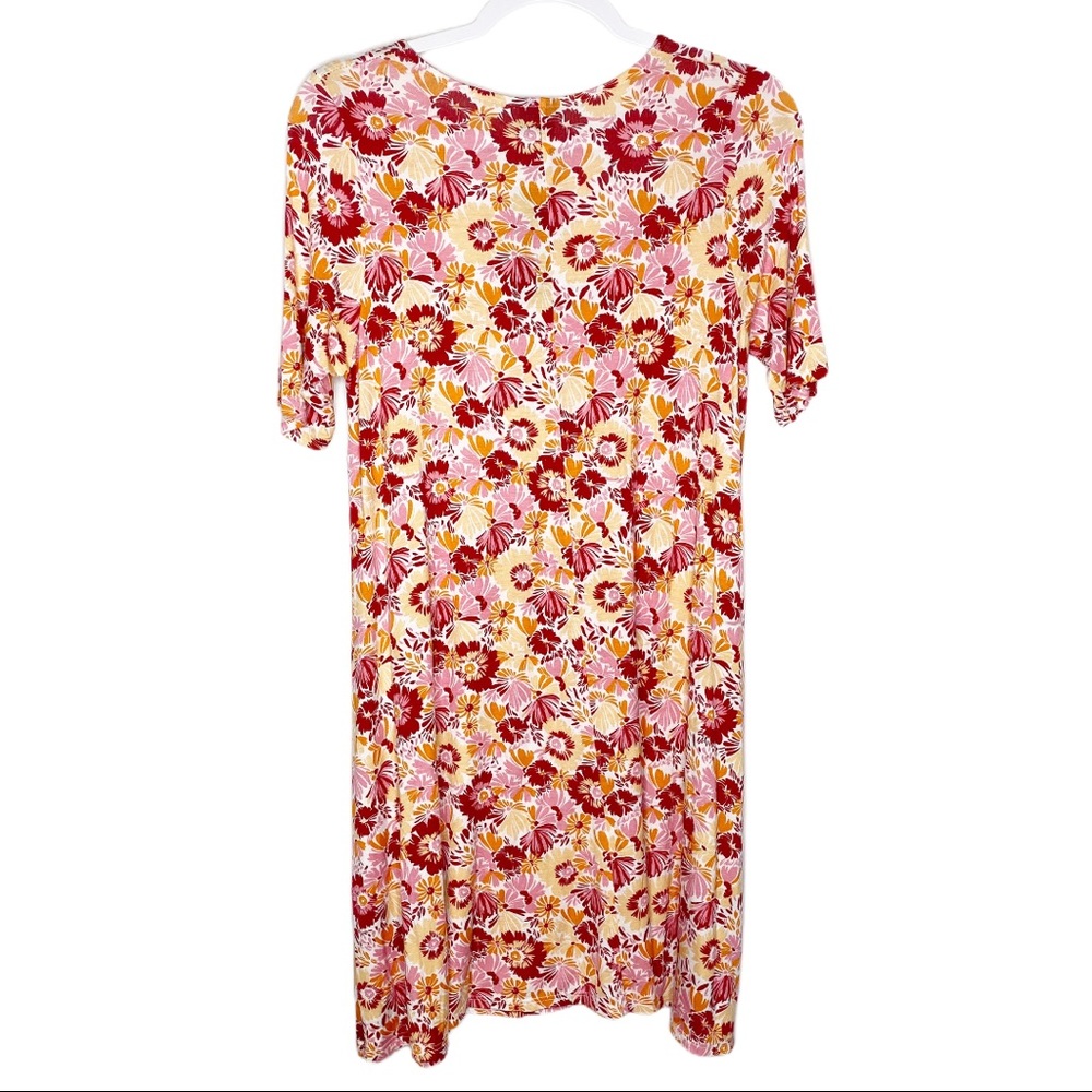 NWT Agnes & Dora Spring Floral Swing Tunic Dress - Picture 6 of 6